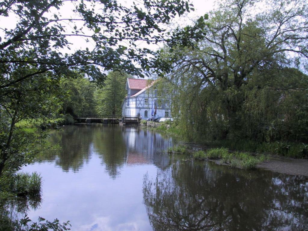 Wipperaublick In Der Oldenstaedter Wassermuehle 울첸 외부 사진